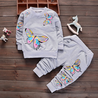 Baby / Toddler Butterfly Patterned Sweatshirt and Pants Set