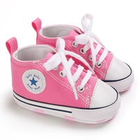 Baby / Toddler Casual Solid Stars Decor Canvas Shoes (Various colors)