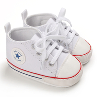 Baby / Toddler Casual Solid Stars Decor Canvas Shoes (Various colors)
