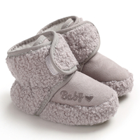 Baby / Toddler Casual Solid Velcro Prewalker Ankle Boots