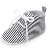 Baby / Toddler Casual Striped Lace-up Prewalker Shoes