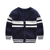 Baby / Toddler Casual Striped Long-sleeve Knitwear