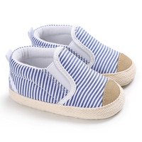 Baby / Toddler Casual Striped Solid Prewalker Shoes