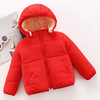 Baby / Toddler Causal Fluff Solid Long-sleeve Hooded Coat