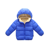 Baby / Toddler Causal Fluff Solid Long-sleeve Hooded Cotton Coat