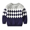 Baby / Toddler Causal Plaid Long-sleeve Sweater