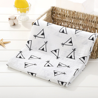Cartoon Print Baby Swaddle Blanket