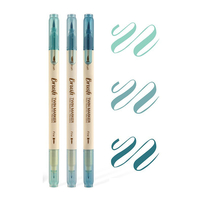 Coloring Dual Brush Marker Pens Fine Point and Brush Tip Art Colored Markers