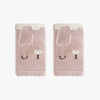 Combed Cotton Anti-Slip Knee Pads for Children with Animal Patterns and Glue Points