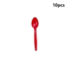 Combo Red Cartoon Santa Claus Themed Holiday Party Decoration Set: Paper Plates,  Cups,  Tablecloth,  Cutlery,  and Balloons