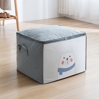 Comforter Storage Bag Non-woven Fabric Waterproof Organizers for Comforters Quilt Duvet Bedding