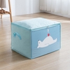 Comforter Storage Bag Non-woven Fabric Waterproof Organizers for Comforters Quilt Duvet Bedding