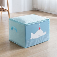Comforter Storage Bag Non-woven Fabric Waterproof Organizers for Comforters Quilt Duvet Bedding