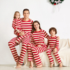 Comfy Christmas Stripe Family Matching Pajamas Set