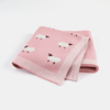Comfy Lamb Print Knitted Baby Blanket