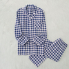 Comfy Plaid Lapel Collar Matching Pajamas Set for Family