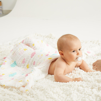Comfy Stylish Print Cotton Blanket