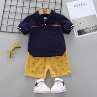 Cool Boy Short-sleeve Top and Pants Set