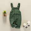 Cool Solid Pocket Overall for Baby