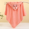 Coral Fleece Animal Shaped Hooded Blanket