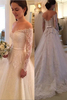 Court Train Long Sleeve Bridal Gowns New Arrival Lace Off The Shoulder Wedding Dresses