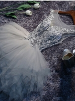 Cute Sleeveless Lace Appliques Illusion Puffy Sexy Short Homecoming Dresses