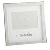 21st Birthday Box Photo Frame