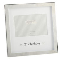 21st Birthday Box Photo Frame