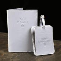 Babys First Passport Cover Set Boy