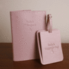 Babys First Passport Cover Set Girl
