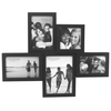 Black 5 Photo Collage Frame