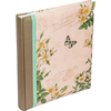 Butterfly and Floral Slip in Memo Photo Album