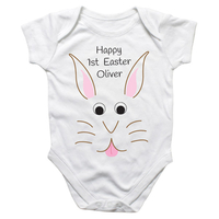 Easter Bunny Personalised Baby Grow