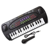 Electronic Keyboard and Microphone
