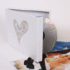 Embroidered Heart CD Keepsake Box