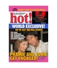 Engagement Personalised Magazine Cover With Light Wood Frame