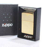 Engraved Brass Zippo Lighter
