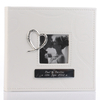 Engraved Crystal Heart Photo Album