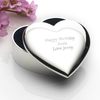 Engraved Heart Trinket Box