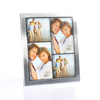 Engraved Silver and Chrome Collage Photo Frame