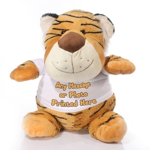 Extra Large Personalised Tiger Soft Toy