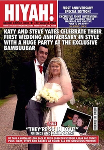 First Anniversary Personalised Magazine Cover HIYAH
