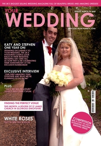 First Anniversary Personalised Magazine Cover Your Wedding