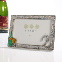 Glitter 21 Years Frame