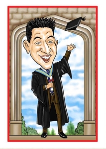 Graduation Caricatures - Male