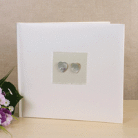 Pearl Hearts Medium Photo Album