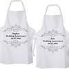 Personalised Anniversary Aprons