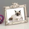 Personalised Antique Finish Cat Photo Frame