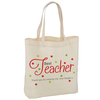 Personalised Best Teacher Tote Bag