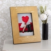 Personalised Catch Your Heart Wooden Photo Frame